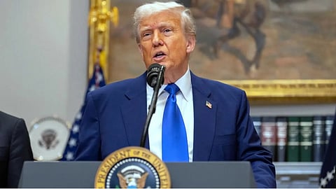 "मुझे नहीं दिया गया शांति में सफलता का जरा भी श्रेय" - ट्रंप ने फिर दिया बयान