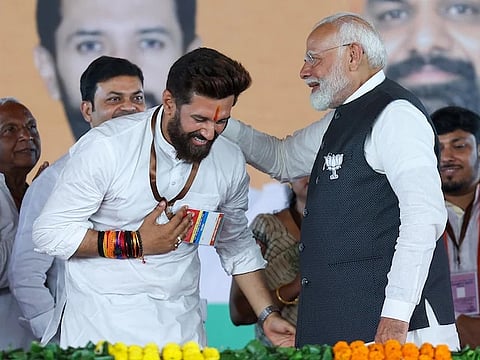 चिराग पासवान ने पीएम मोदी को लिखा पत्र--