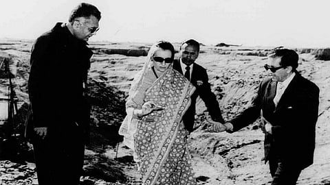 कांग्रेस ने पहले परमाणु परीक्षण की वर्षगांठ पर इंदिरा की सराहना की