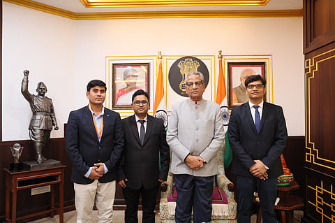 सिक्किम के राज्यपाल से आईओसीएल अधिकारियों ने की शिष्टाचार भेंट