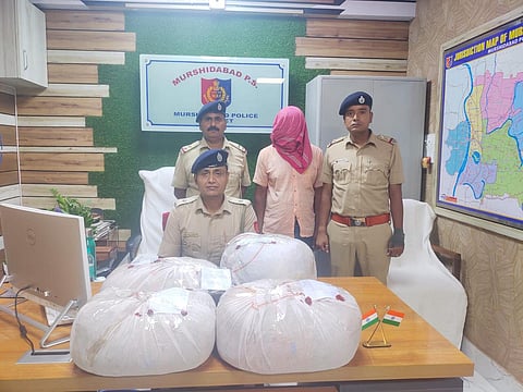 गांजा के साथ गिरफ्तार तस्कर