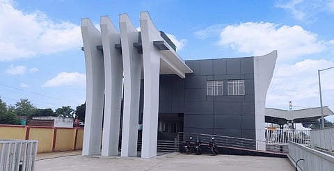 शंकरपुर स्टेशन के पुनर्विकास दृश्य