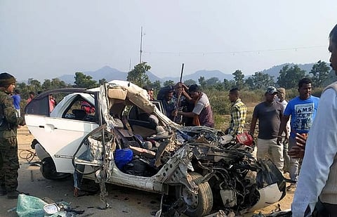 वाहनों की टक्कर, सॉफ्टवेयर इंजीनियर समेत 4 की मौत