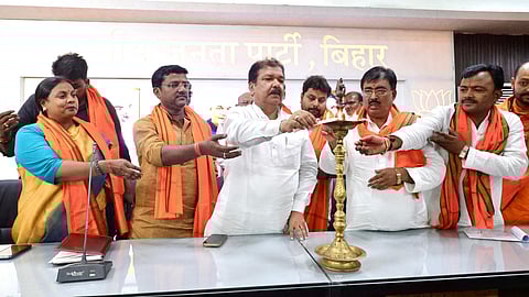 बिहार भाजपा के प्रमुख दिलीप जायसवाल