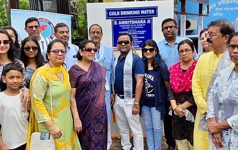 34वीं एवं 35वीं वाटर कूलिंग मशीन का किया गया उद्घाटन