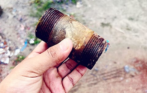 हमले में व्यवहृत बम