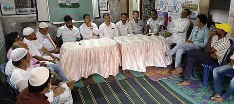 कांग्रेस की सभा में गारुई नदी सफाई सहित कई मुद्दों पर उठे सवाल