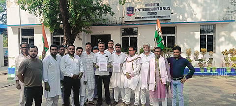 कांग्रेस ने जाम मुक्त शहर समेत कई मुद्दों को लेकर डीसी ट्रैफिक को ज्ञापन सौंपा