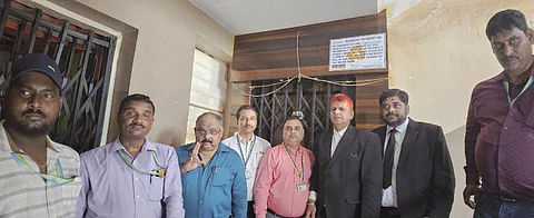 3 करोड़ 90 लाख का कर्ज वसूली के लिए इंडियन बैंक ने संपत्ति को किया सील