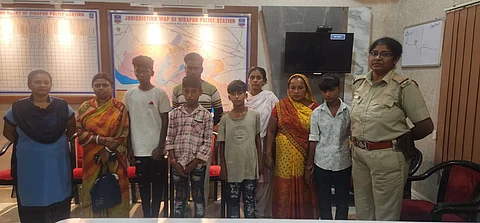 घर से फरार होकर उत्तर प्रदेश जाने वाले थे चार बच्चे, पुलिस ने किया बरामद