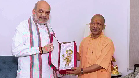 अमित शाह-योगी आदित्यनाथ