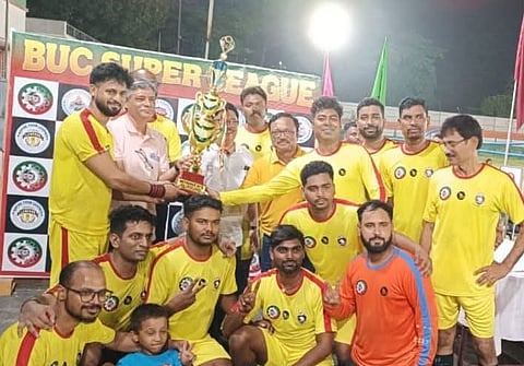दिलीप सेनगुप्ता ईगल्स एफसी ने बीयूसी सुपर लीग फुटबॉल टूर्नामेंट 2025 अपने नाम किया