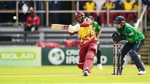 वेस्टइंडीज ने आयरलैंड को 62 रन से हराया