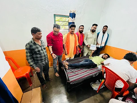 बलिदान दिवस को लेकर रक्तदान शिविर का आयोजन