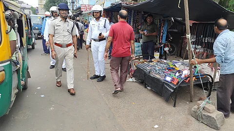 साउथ व साउथ पीपी ट्रैफिक ने अतिक्रमण के खिलाफ चलाया संयुक्त अभियान