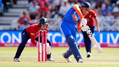 England vs India women's first T-20 international : भारत 97 रन से जीता