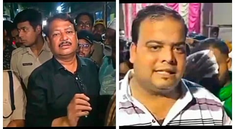 अखाड़ा निकालने को लेकर हुआ विवाद, पुलिस ने कराया मामला शांत