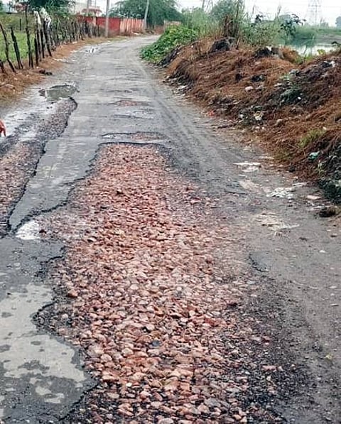 मिठाखारी से नमुनाघर जंक्शन तक सड़क की दुर्दशा: अंडमान कांग्रेस अध्यक्ष ने की तत्काल मरम्मत की मांग