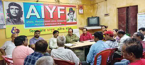 सिदुली में भाकपा के आंचलिक परिषद् की बैठक में विभिन्न मुद्दों पर चर्चा