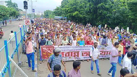 मुख्य सचिव ने प्रदशनकारी शिक्षकों के प्रतिनिधिमंडल से की मुलाकात