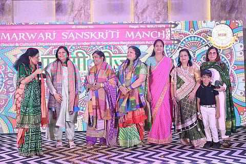 मारवाड़ी संस्कृति मंच के तत्वावधान में श्रावणी तीज संपन्न