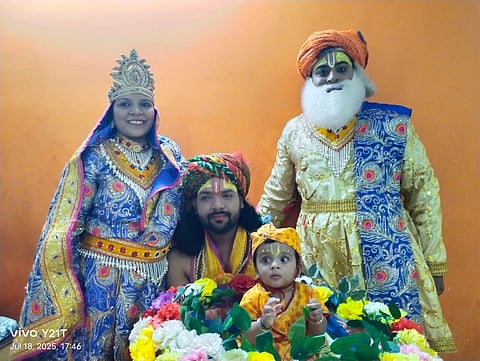 माहेश्वरी भवन में श्रीमद् भागवत कथा संपन्न