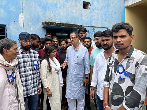 स्वास्थ्य जांच शिविर में 122 जरूरतमंदों की हुई जांच
