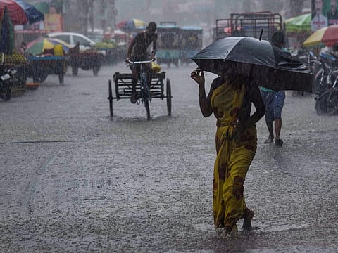 महानगर में मंगलवार तक बारिश का अलर्ट