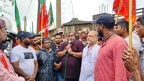 विधानसभा चुनाव बाद तृणमूल नेताओं का ठिकाना होगा बांग्लादेश : जितेंद्र तिवारी