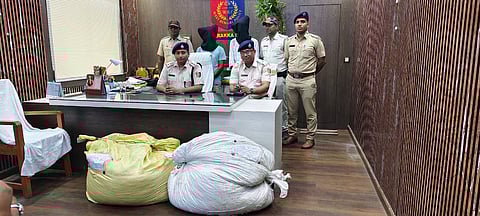 गांजा के साथ गिरफ्तार दोनों तस्कर