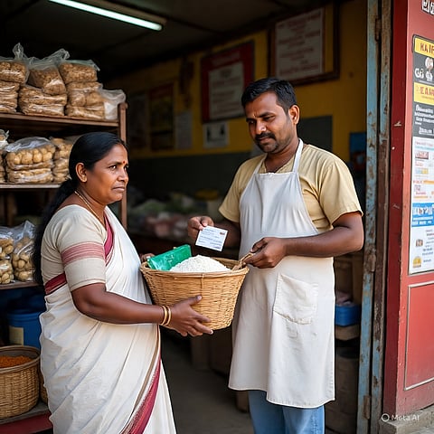 The food department will take stock of the problems faced by customers due to lack of Aadhaar or biometrics