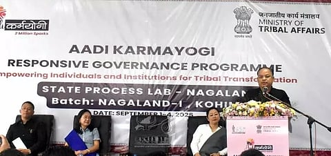 ‘आदि कर्मयोगी अभियान’ के तहत आयोजित प्रशिक्षण रकार्यक्रम में शामिल प्रशासनिक अधिकारी