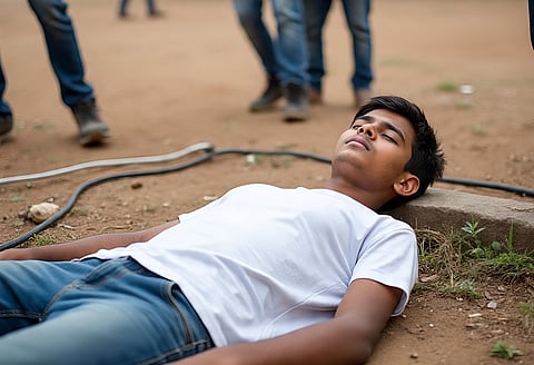Tragic accident in Sasan: VRP worker dies after being electrocuted following heavy rain