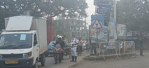 एयरपोर्ट जाम से बचने के लिए पुलिस का नया प्रस्ताव, ऑरेंज लाइन कार्य को मिल सकती है रफ्तार