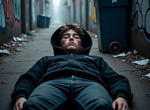 Municipal employee found on the road in Halishahar