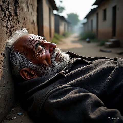 दासपुर में ट्रक की चपेट में आने से वृद्ध की मौत