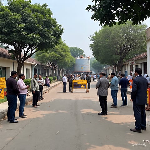 टैंक की मरम्मत से सॉल्ट लेक के 6 ब्लॉकों में पानी की आपूर्ति प्रभावित