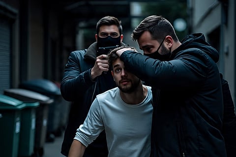 Husband killed his wife with a sharp weapon