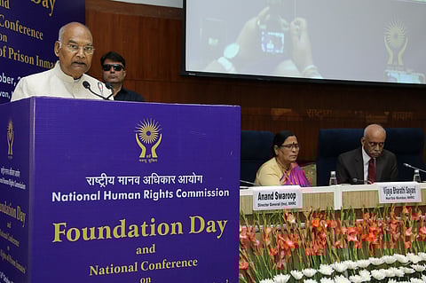 एनएचआरसी के 32वें स्थापना दिवस पर पूर्व राष्ट्रपति रामनाथ कोविंद का संबोधन