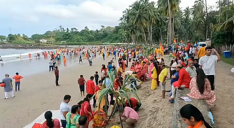 अंडमान-निकोबार में छठ पर्व पर सार्वजनिक अवकाश की मांग