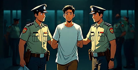 Neighboring youth arrested for raping minor after forcibly making her drink alcohol