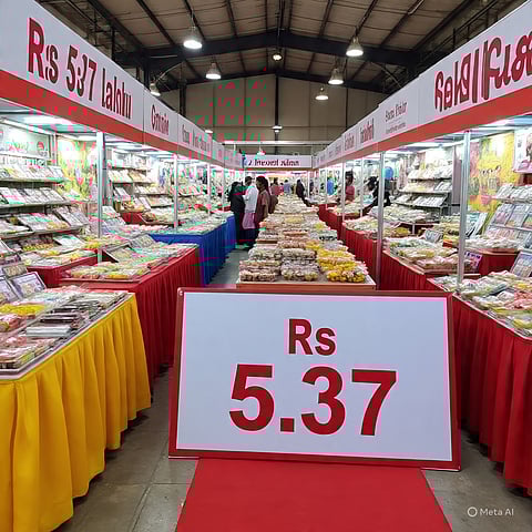 स्वयं सहायता समूह मेले में कुल बिक्री 5.37 लाख के पार