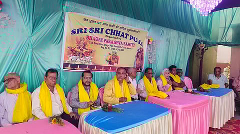 छठ घाट पर दो बड़े कार्यों के करने की हुई घोषणा