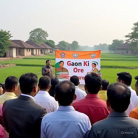 जिला प्रशासन ने ‘गांव की ओर’ पहल की शुरुआत की