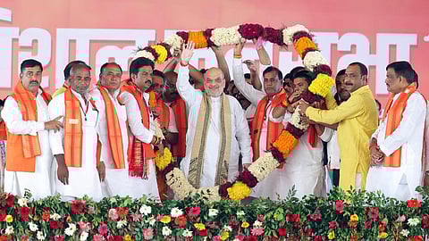 Bihar Election 2025: अमित शाह ने भरी हुंकार, बोले- महागठबंधन का सूपड़ा होगा साफ