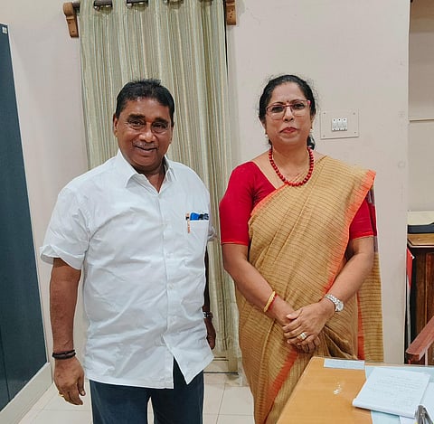 छात्राओं के हॉस्टल आवास मुद्दे पर कांग्रेस की पहल