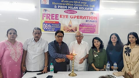 46 लोगों का फेकों पद्धति से नि:शुल्क नेत्र ऑपरेशन