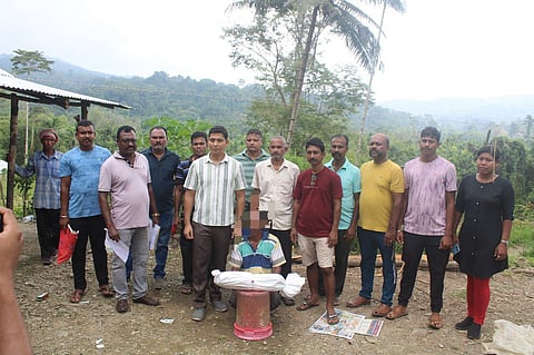 कलाघाट में गांजा का पौधा बरामद, अभियुक्त गिरफ्तार