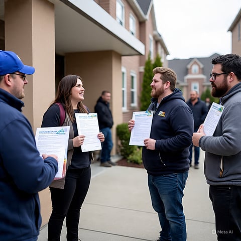 बीएलओ ने शुरू किया घर-घर फॉर्म वितरण, जनता से सहयोग की अपील