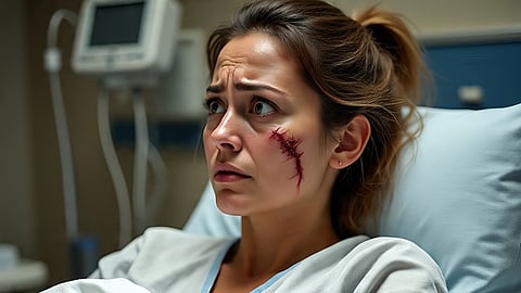 Sensation due to 'unnatural death' of accused who fatally stabbed woman